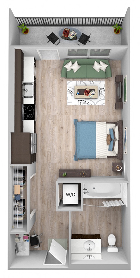 A01A floor plan